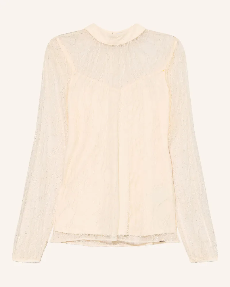 cinque Blusenshirt Cilacy Aus Spitze weiss Ecru