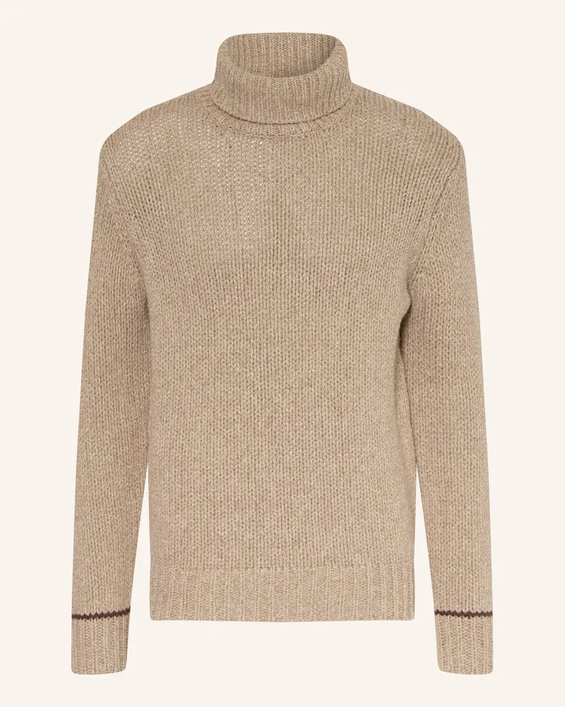 Mos Mosh Rollkragenpullover MMGGIORGIO Beige