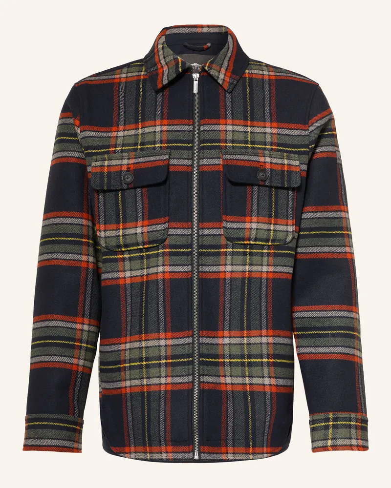 Fynch-Hatton Overjacket blau Dunkelblau