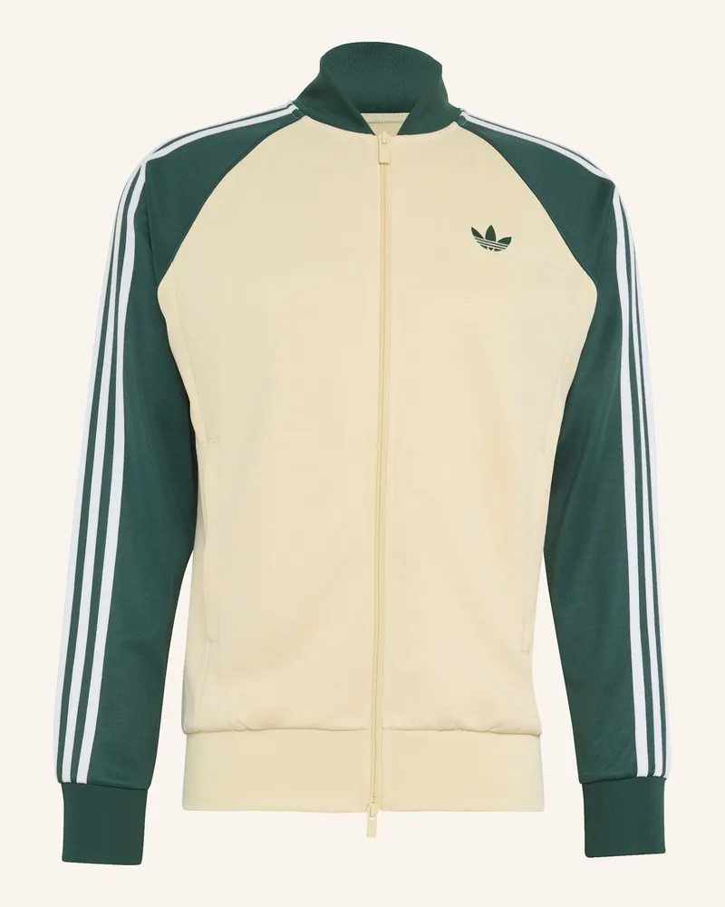 adidas Sst Trainingsjacke gelb Creme