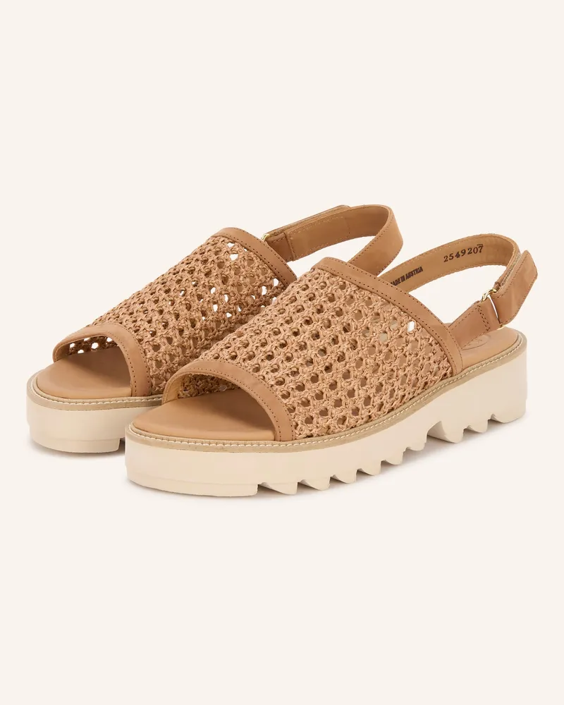 paul green Sandalen braun Braun