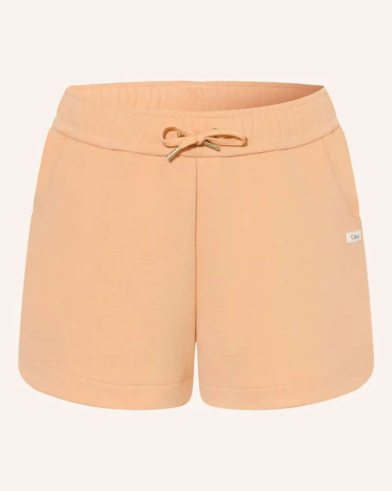 Chloé Sweatshorts orange 