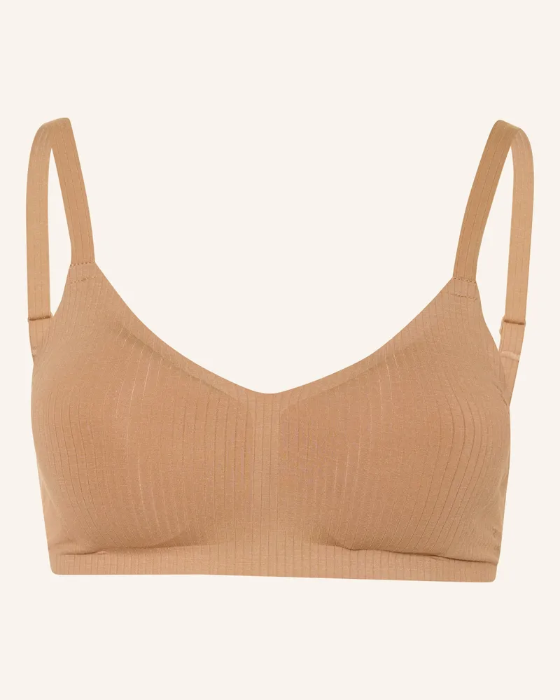 Sloggi Bustier Zero Feel Pure braun Camel