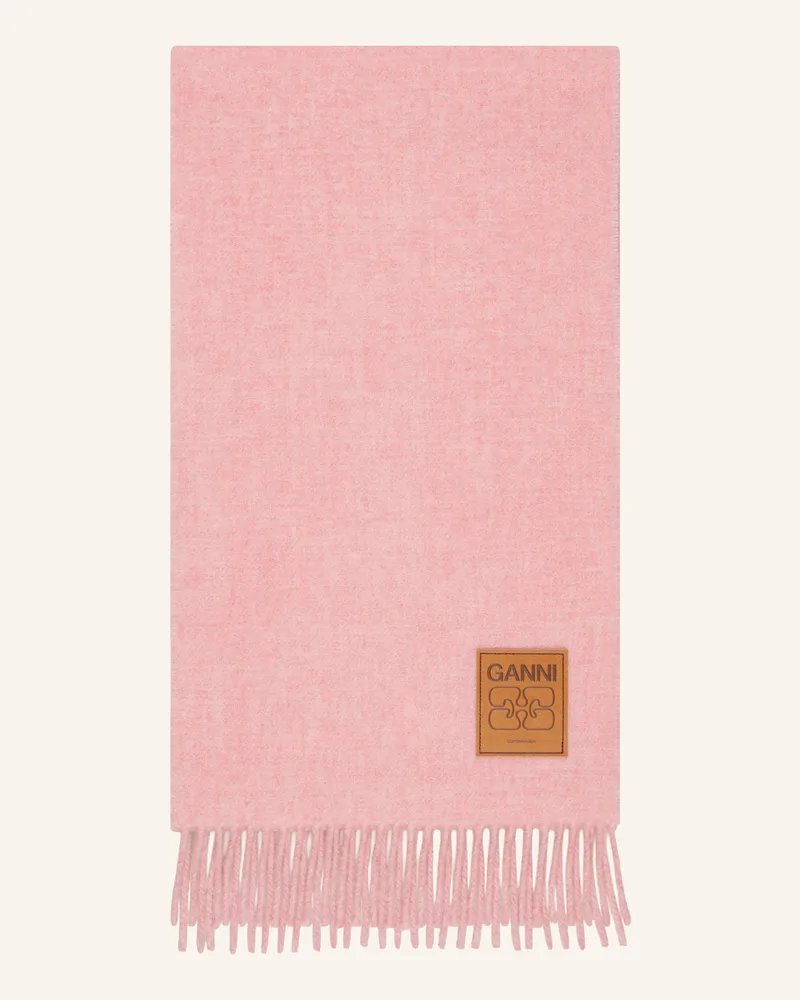 Ganni Schal Rosa
