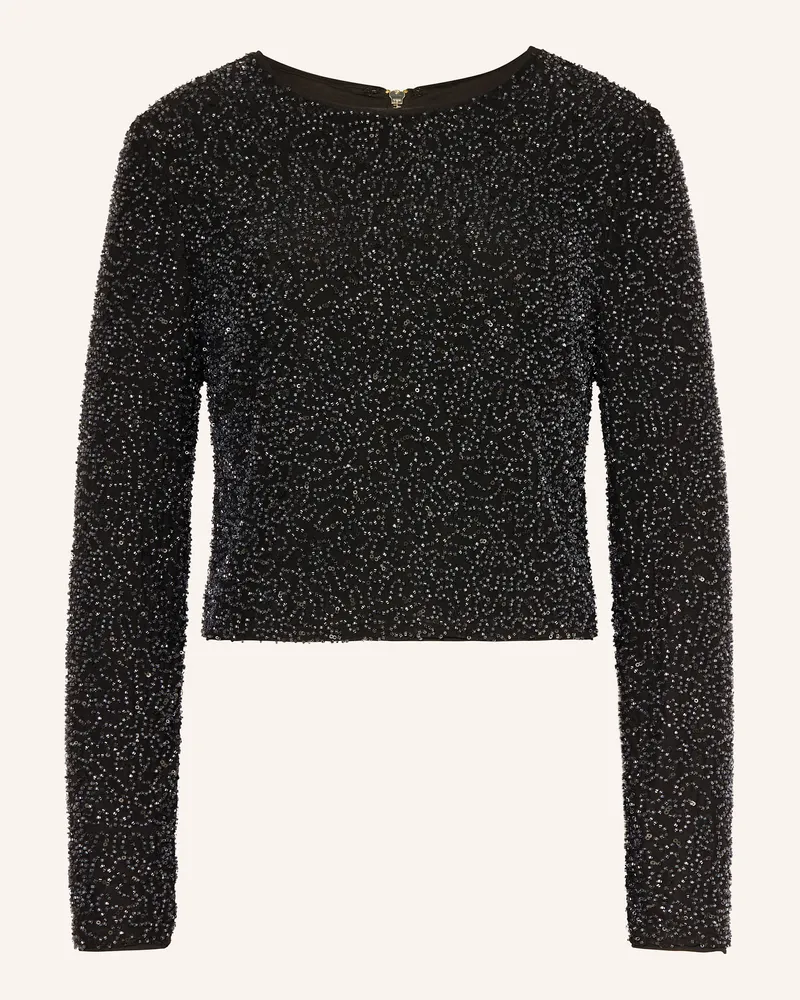 Apart Blusenshirt mit Schmuckperlen Dunkelblau