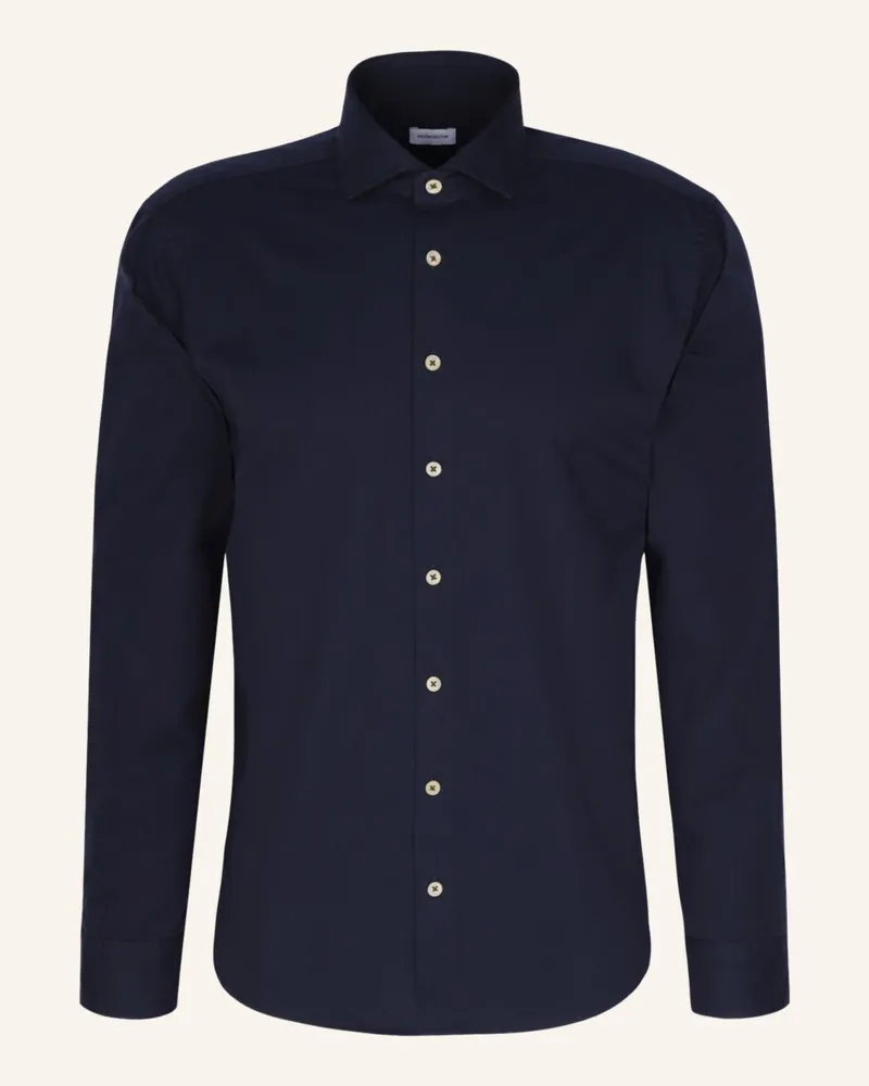 Seidensticker Casual Hemd Regular Fit Dunkelblau