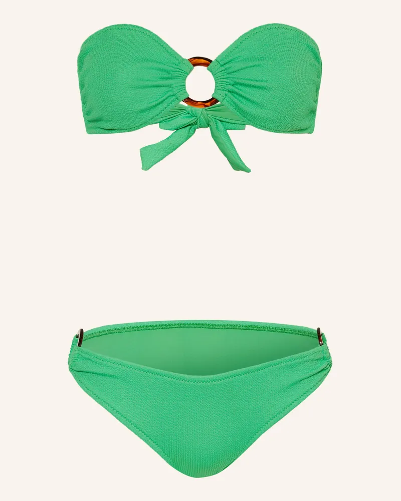Melissa Odabash Bandeau-Bikini Belgium gruen Grün
