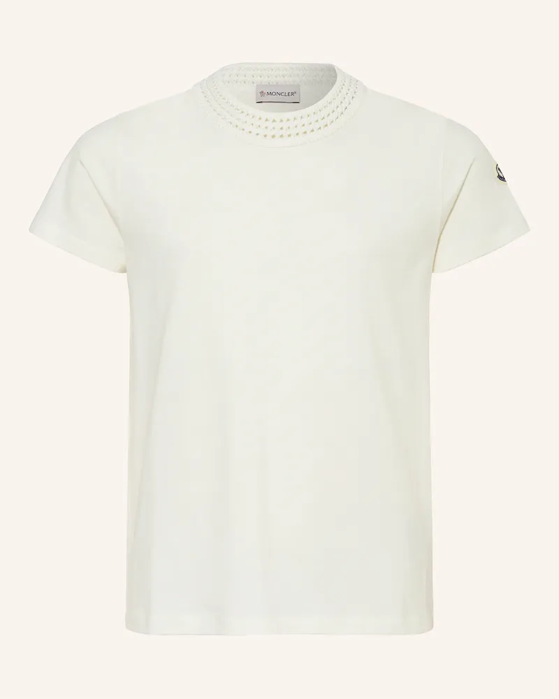 Moncler T-Shirt weiss Weiss