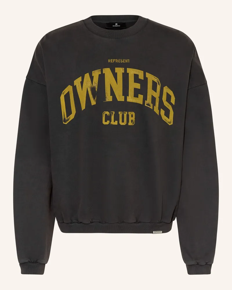 REPRESENT Sweatshirt schwarz Dunkelgrau