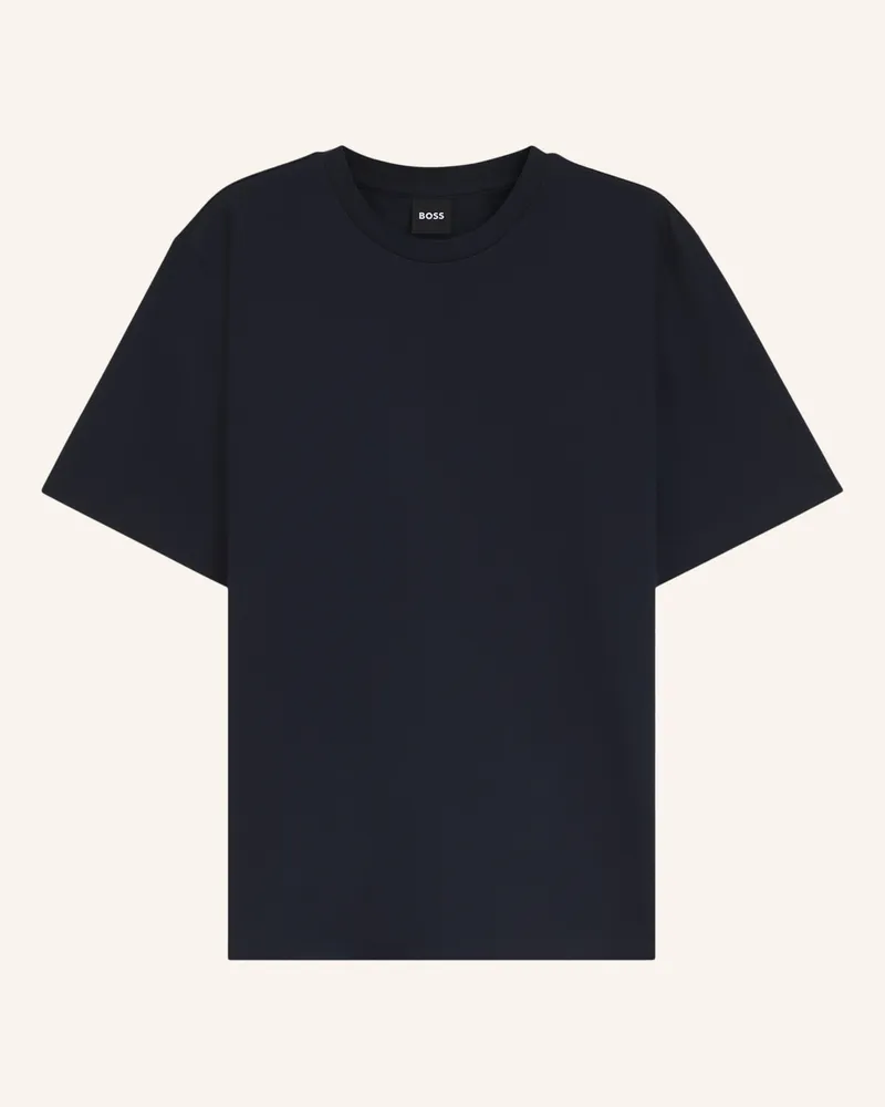 HUGO BOSS T-Shirt Eharpa Relaxed Fit blau Dunkelblau
