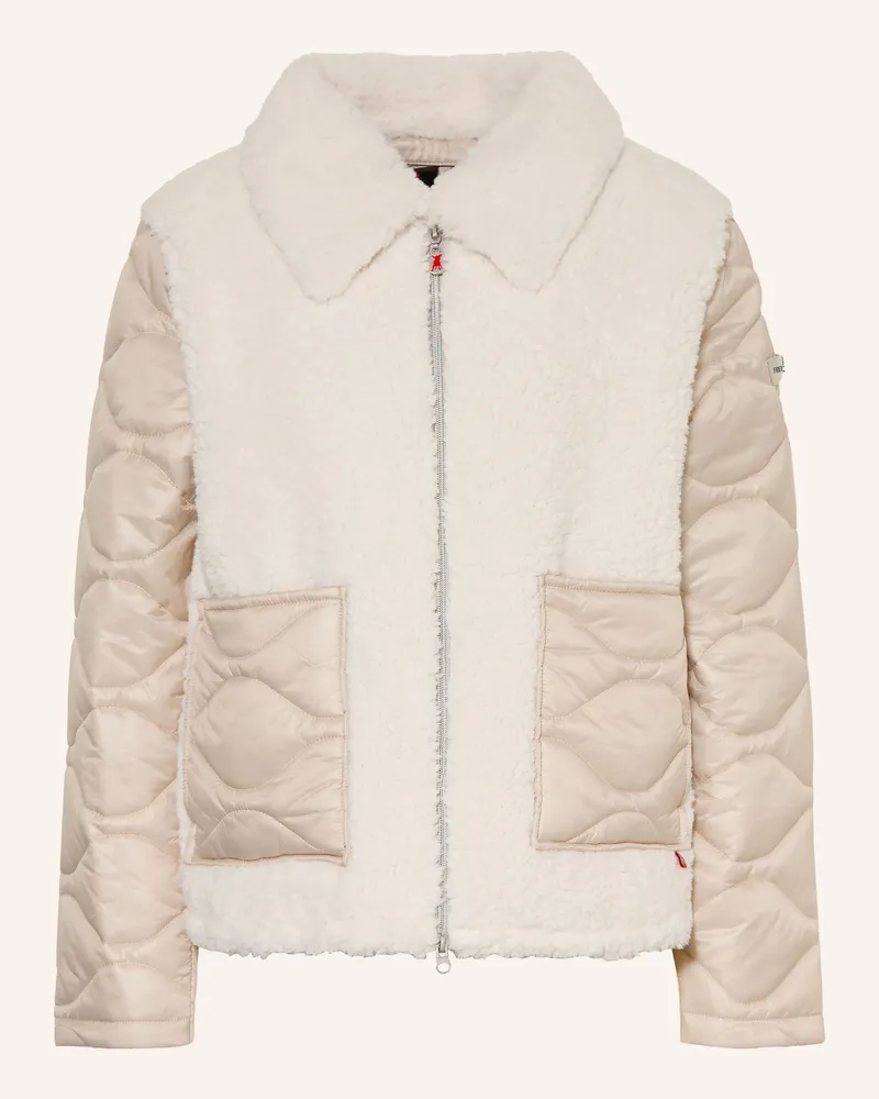 Frieda & Freddies Steppjacke Georgy Im Materialmix weiss Ecru
