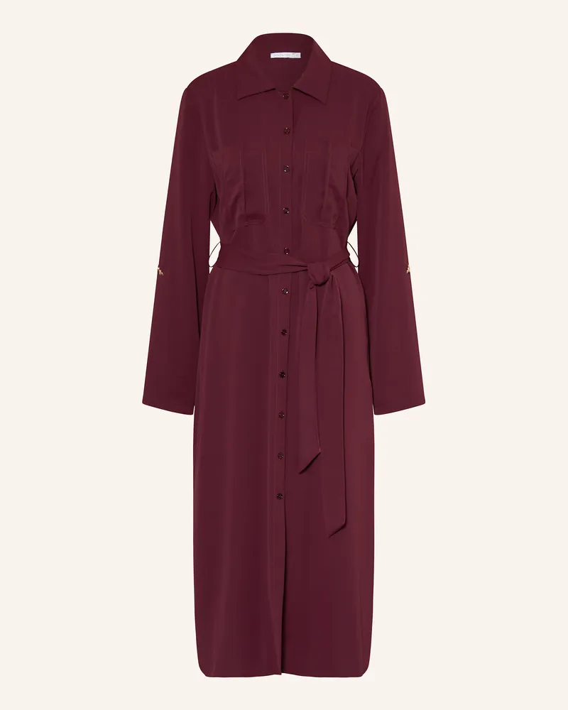 Patrizia Pepe Hemdblusenkleid Fuchsia