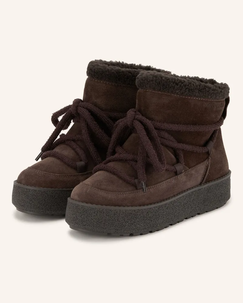 Marc O'Polo Plateau-Boots Pia braun Dunkelbraun