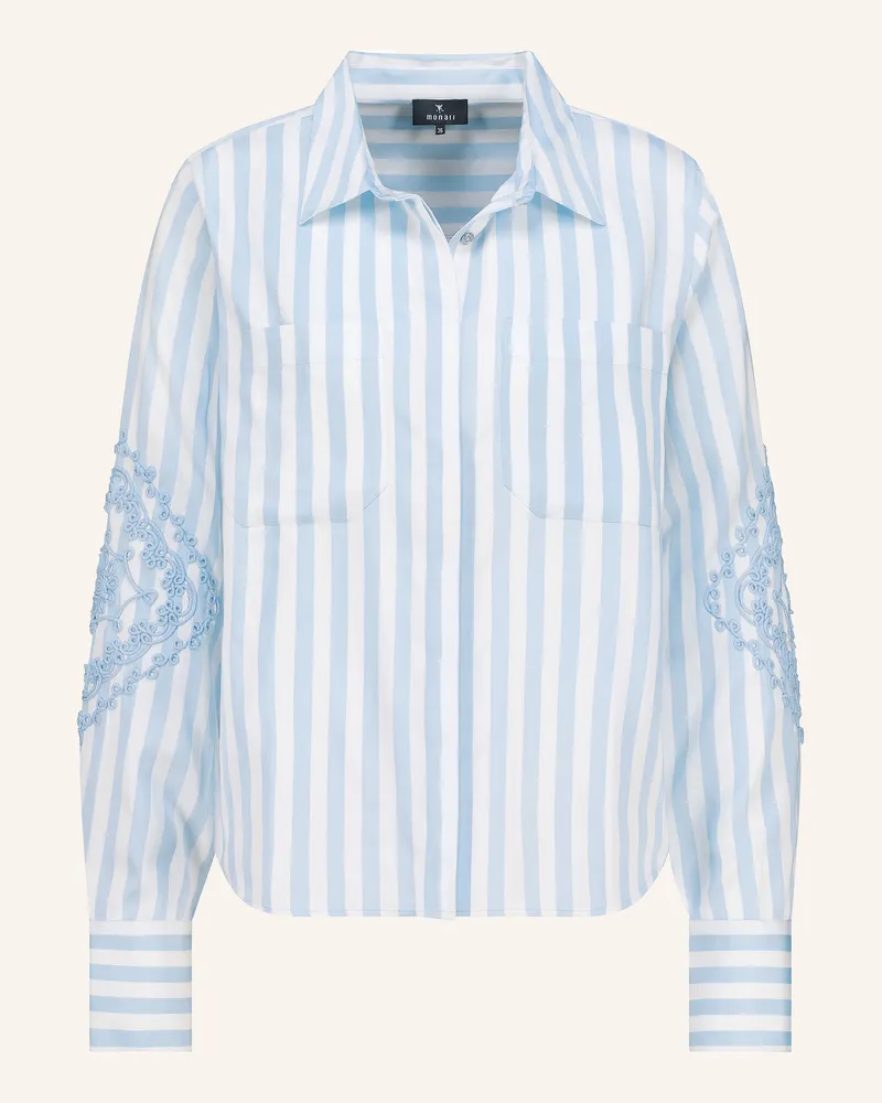 monari Hemdbluse blau Hellblau