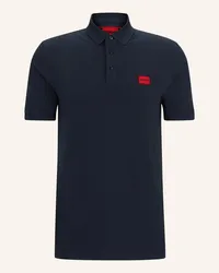 HUGO BOSS Poloshirt DERESO232 Slim Fit Blau