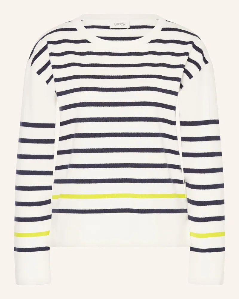 Cartoon Pullover Weiss