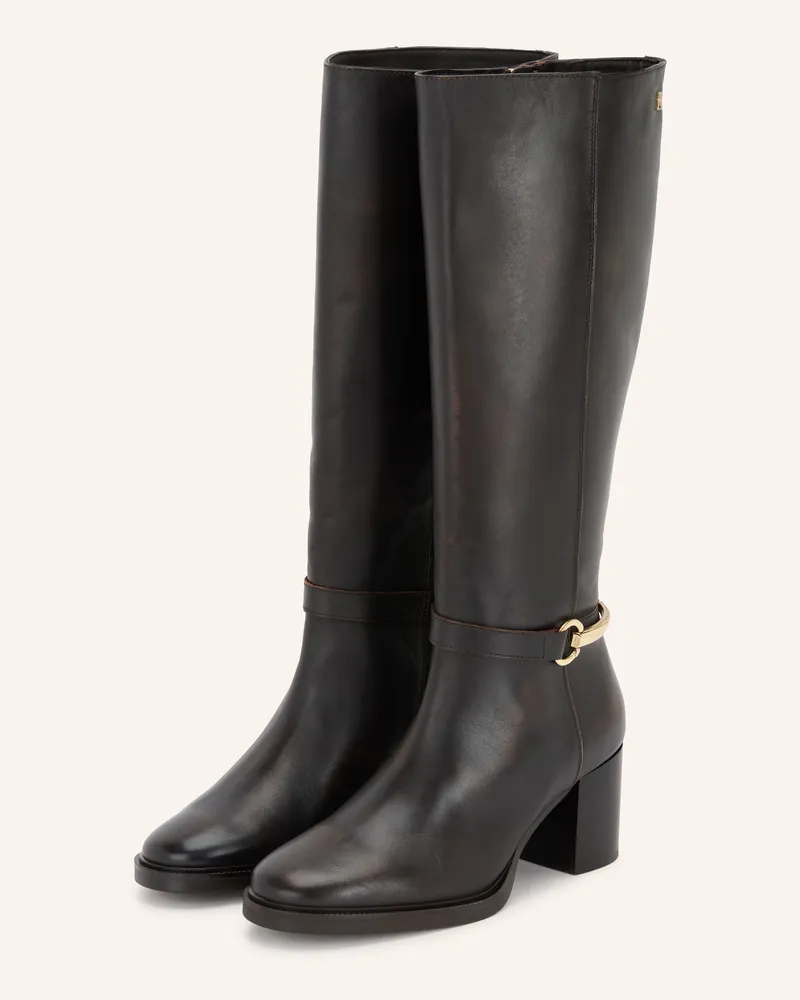 Tommy Hilfiger Stiefel braun Dunkelbraun