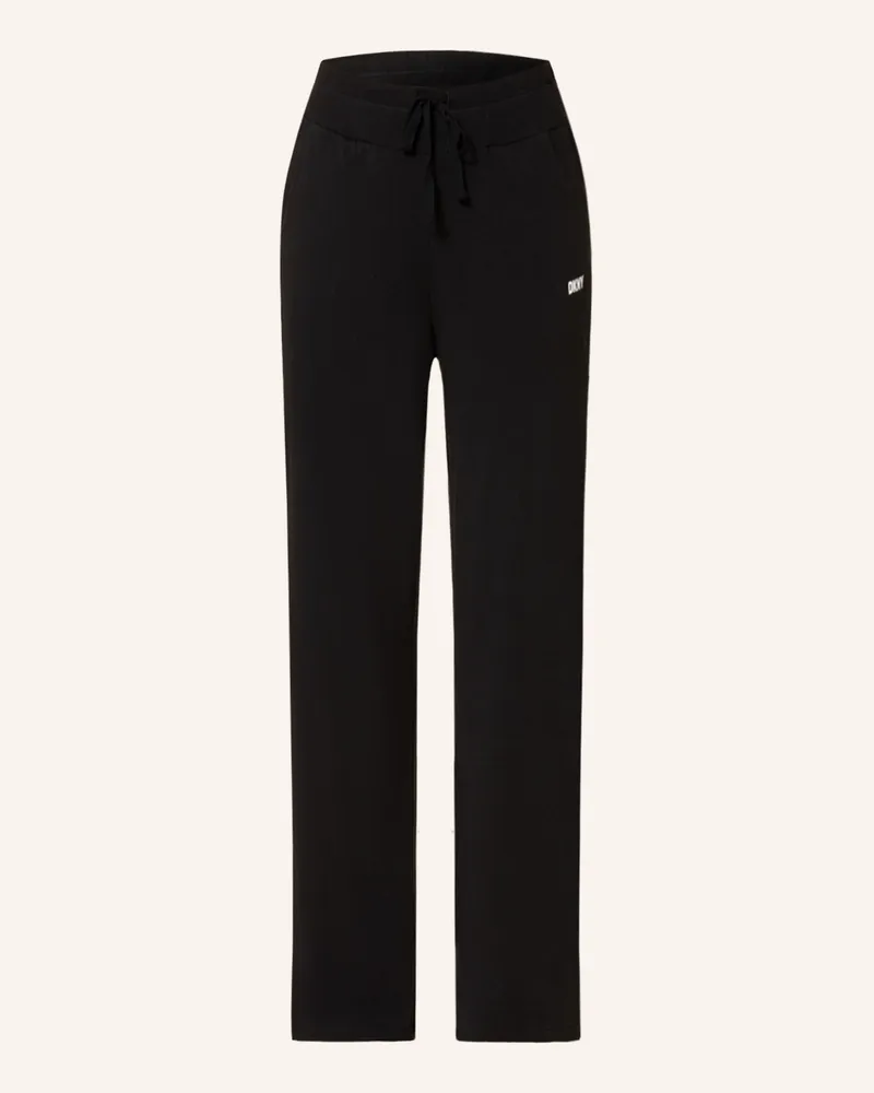 DKNY Schlafhose Must Have Basics schwarz Schwarz