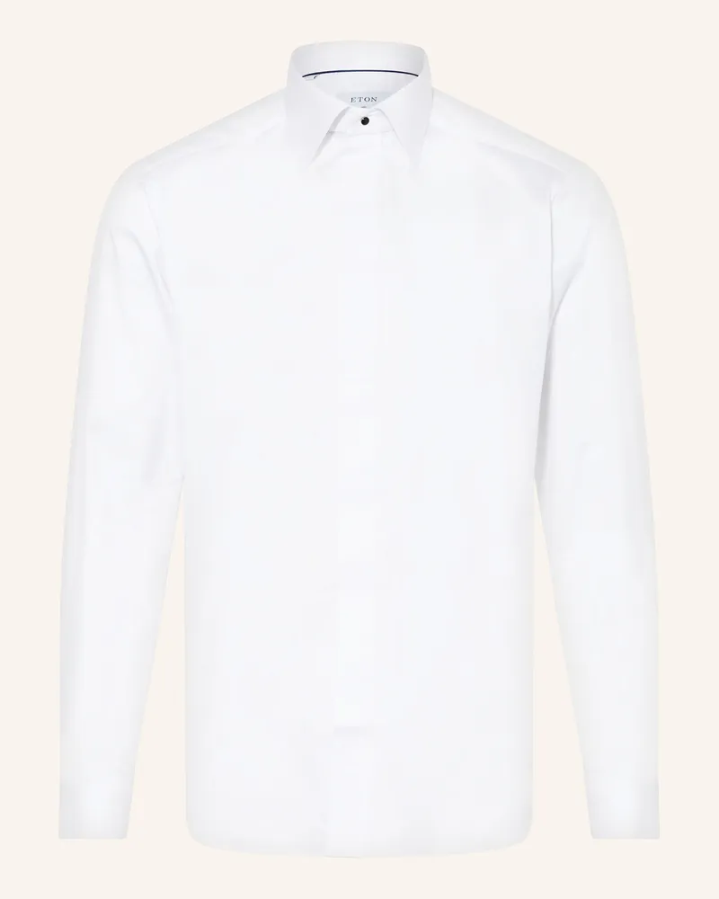 Eton Hemd Slim Fit weiss Weiss