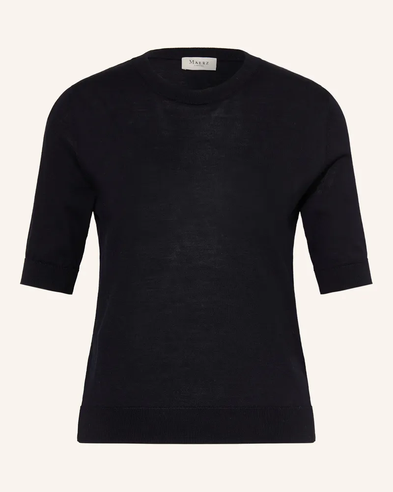 Maerz Strickshirt blau Dunkelblau