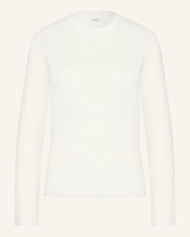 Marc O'Polo Longsleeve weiss Weiss