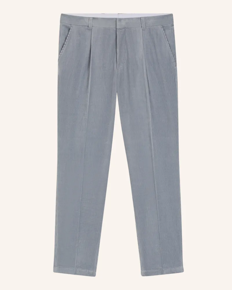 HUGO BOSS Business Hose C-PERIN-PL-253 Tapered Fit Blau