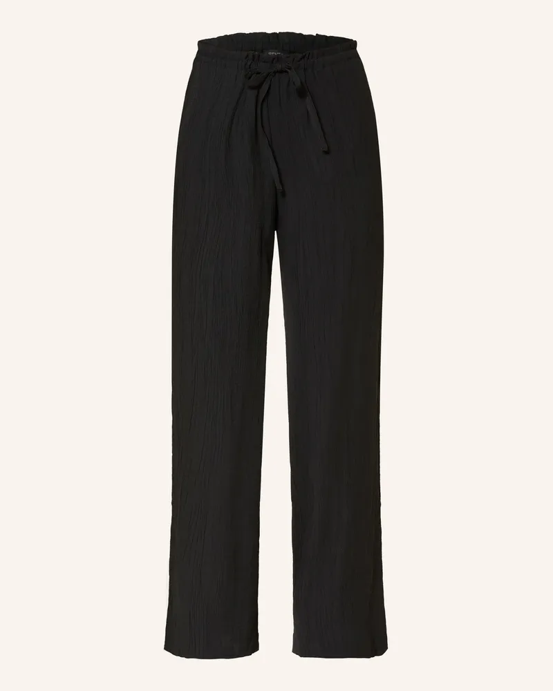 OPUS Marlenehose Marou schwarz Schwarz
