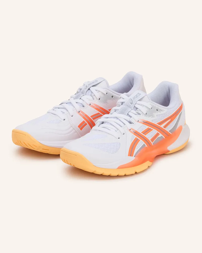 Asics Indoorschuhe POWERBREAK FF Weiss
