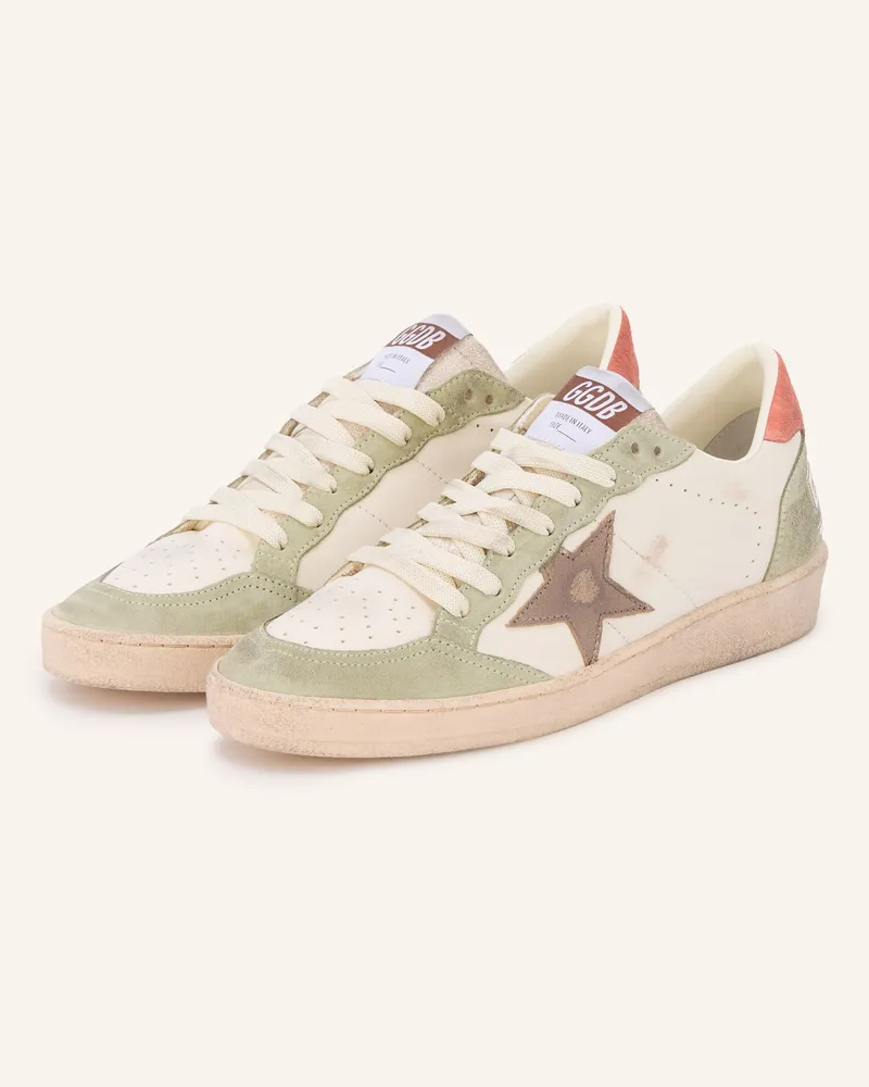 Golden Goose Sneaker Ball Star beige Ecru