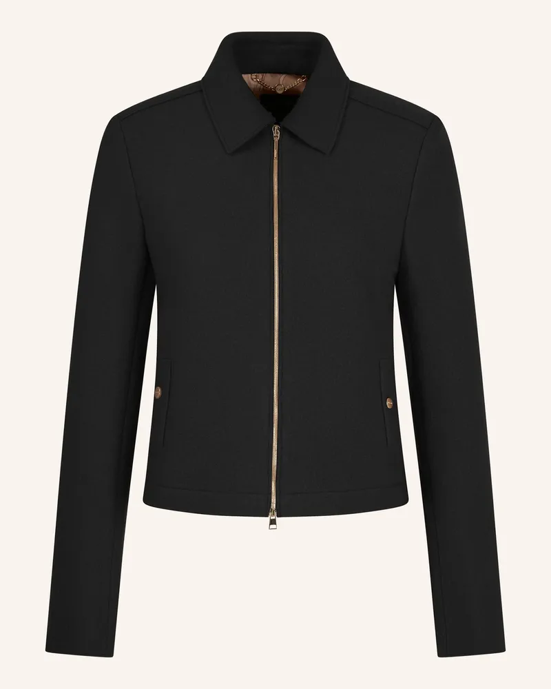 Marc Cain Kastenjacke schwarz Schwarz