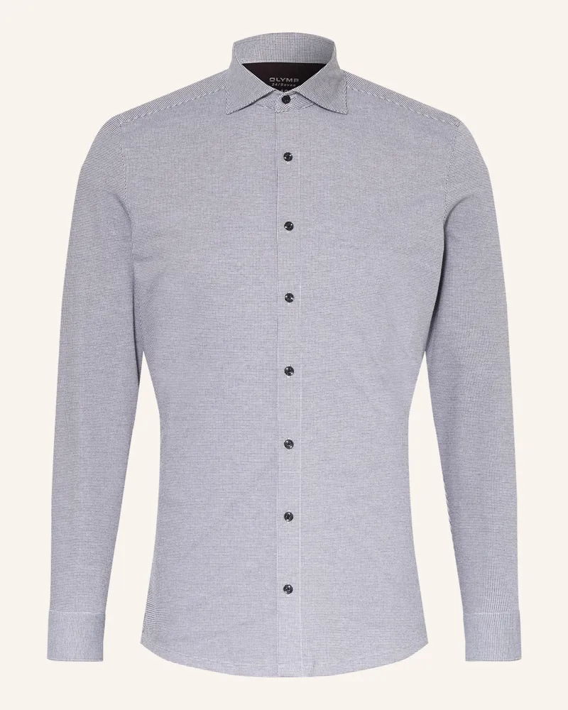 Olymp Jerseyhemd No. Six 24/Seven super slim Schwarz