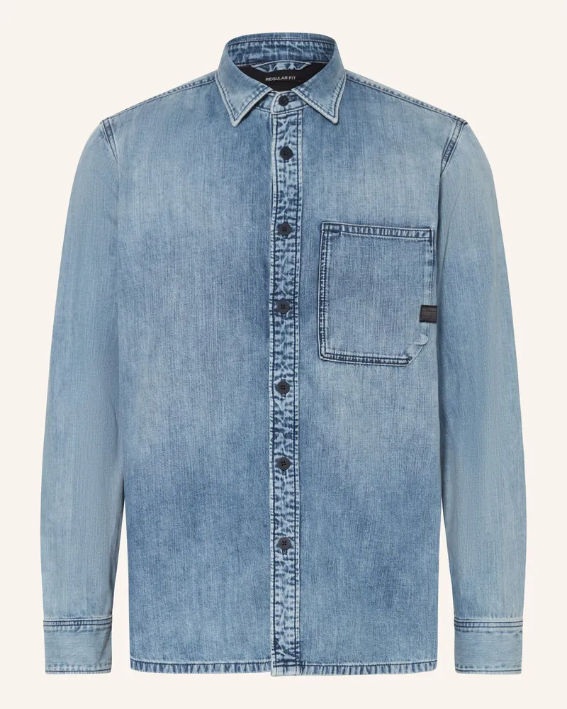 G-STAR RAW Jeanshemd Regular Fit blau Blau