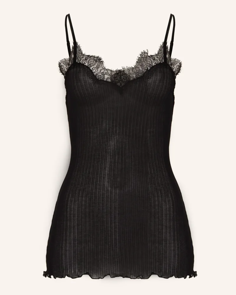 Zimmerli Top Richelieu schwarz Schwarz