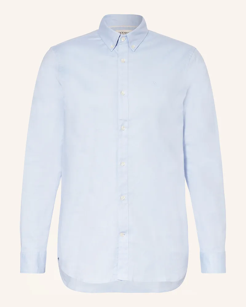Scotch&Soda Oxfordhemd Core Regular Fit blau Hellblau