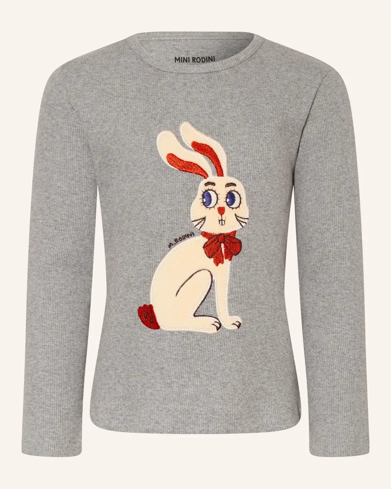 Mini Rodini Longsleeve grau Grau
