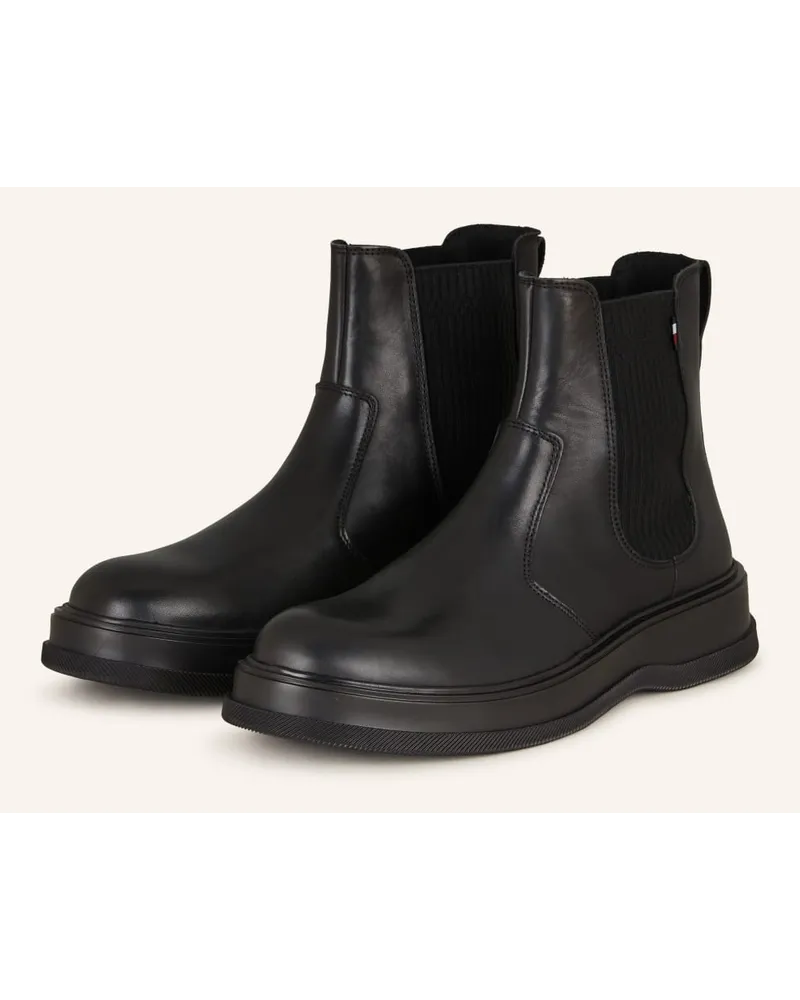 Tommy Hilfiger Chelsea-Boots - SCHWARZ Schwarz