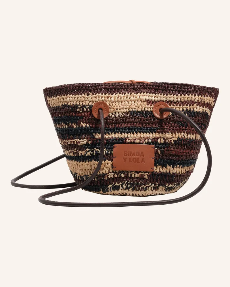 BIMBA Y LOLA Korbtasche braun Braun