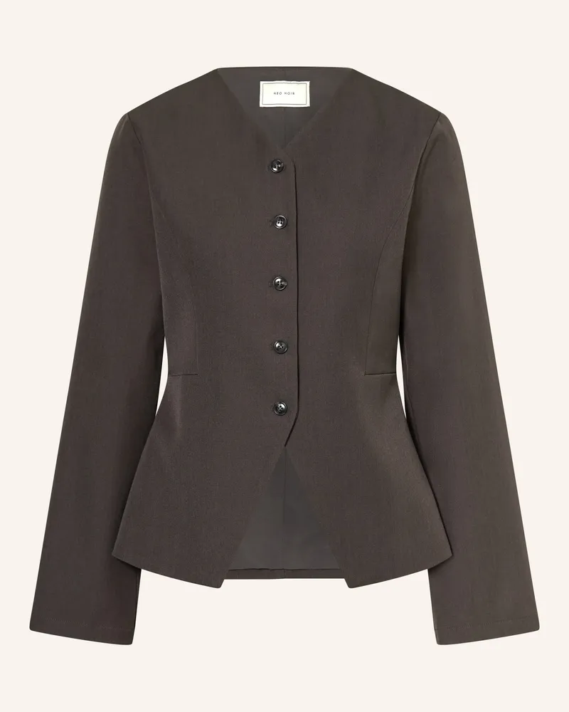 Neo Noir Bluse Toots grau Dunkelgrau