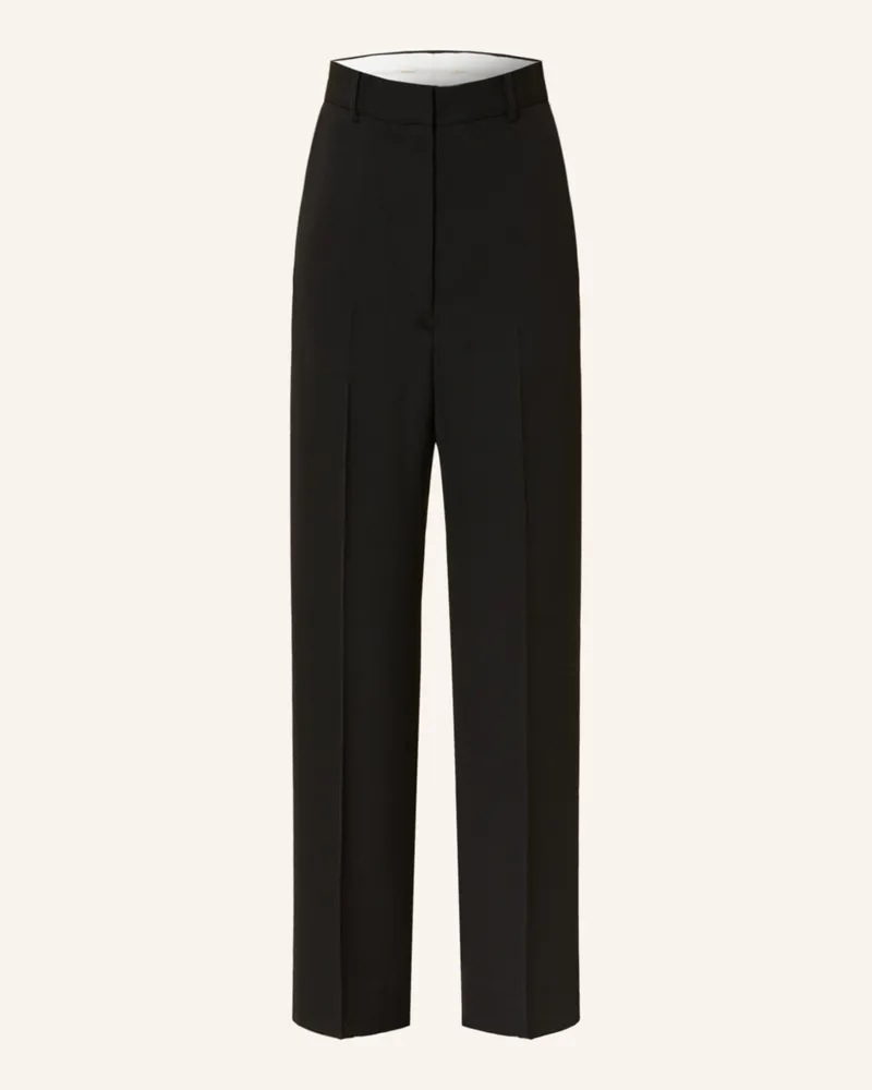 Acne Studios Hose mit verkürzter Beinlänge Schwarz