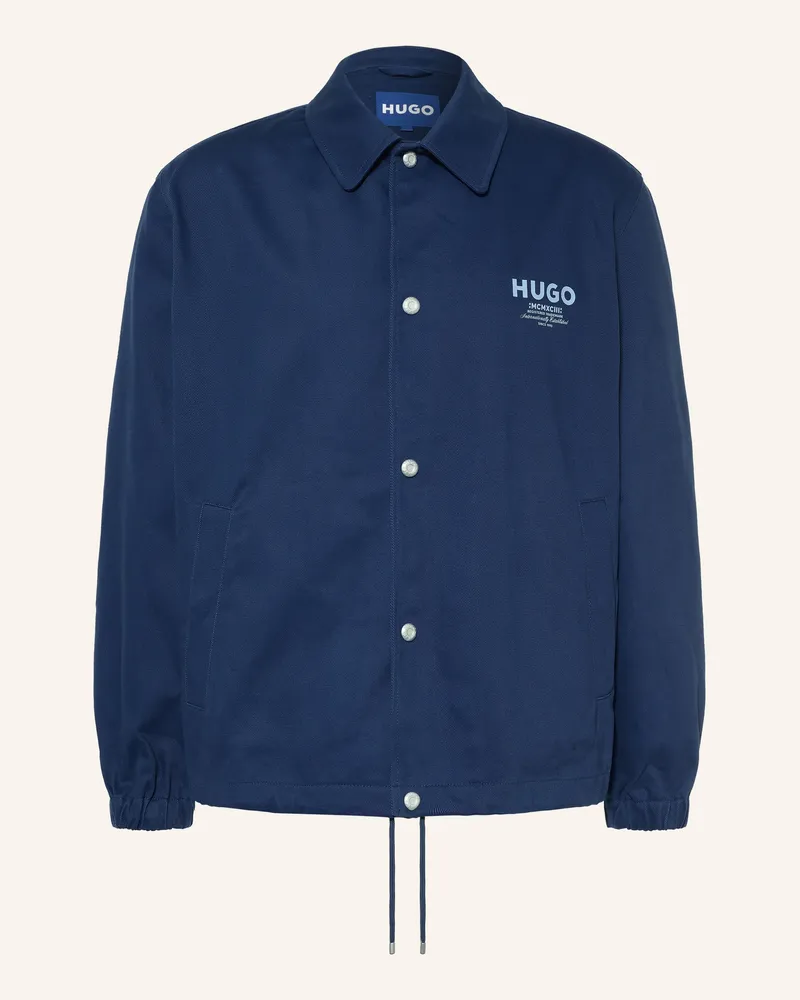 HUGO BOSS Overshirt Biyo blau Blau