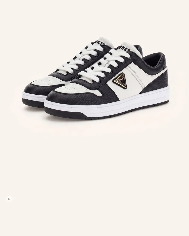 Guess Court Sneaker Uddent schwarz Schwarz