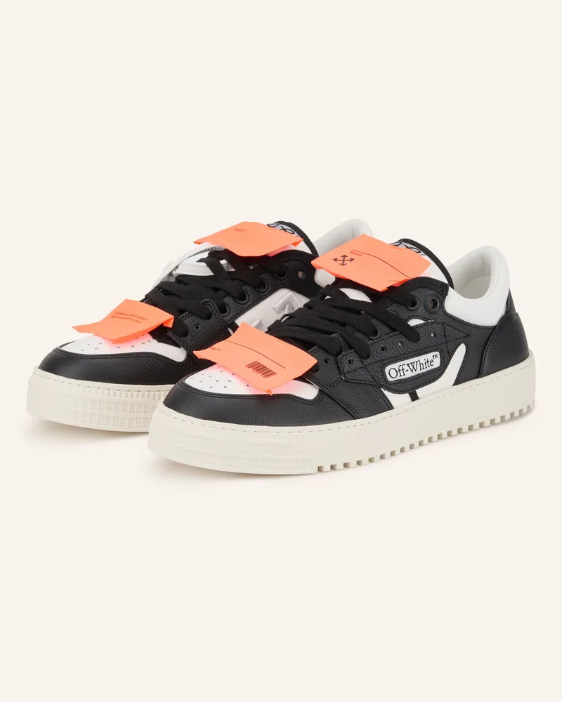 OFF-WHITE Sneaker 3.0 Court schwarz Schwarz