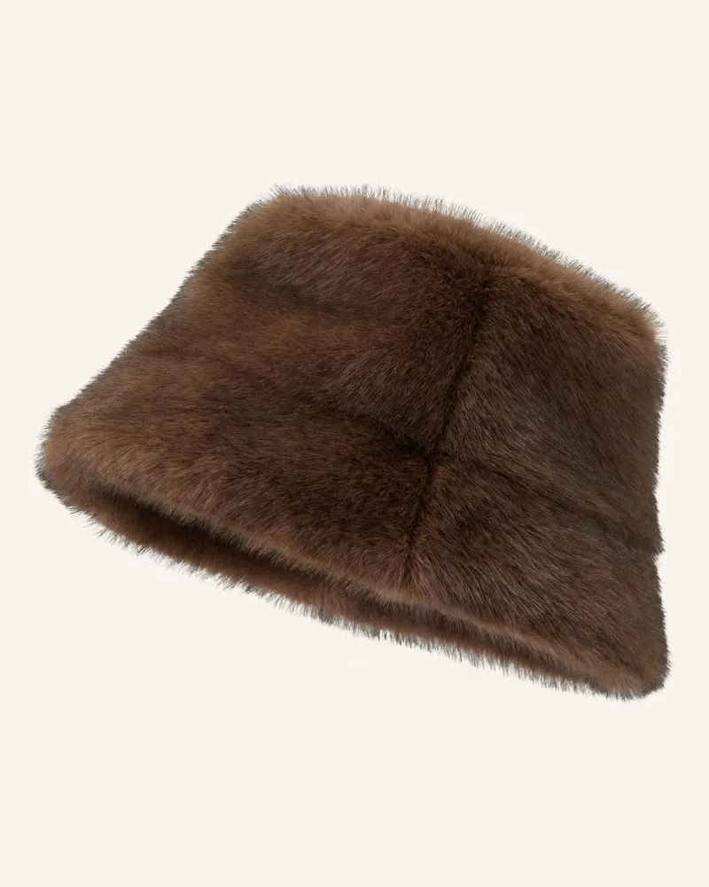 Mrs & HUGS Bucket - Hat braun Dunkelbraun