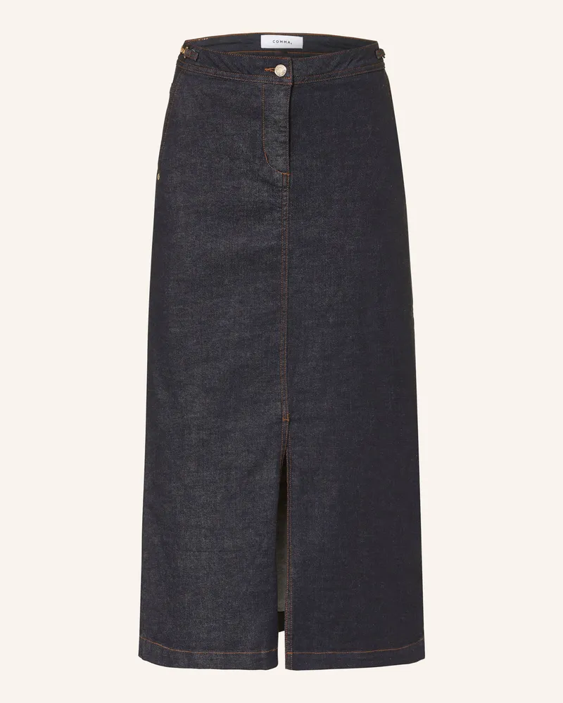 COMMA Jeansrock blau 59z9