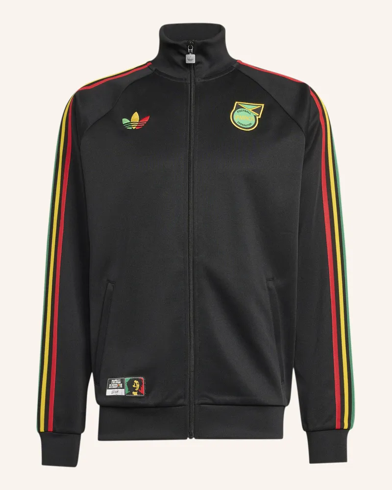 adidas JAMAIKA X BOB MARLEY ORIGINALS JACKE Schwarz