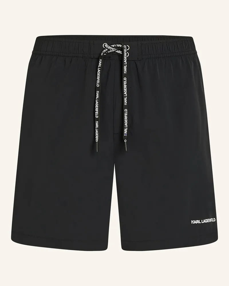 Karl Lagerfeld Bikini-Hose schwarz Schwarz
