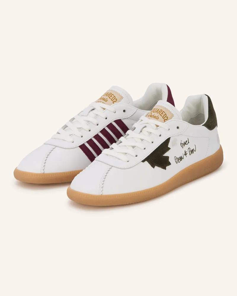 Dsquared2 Sneaker weiss Weiss