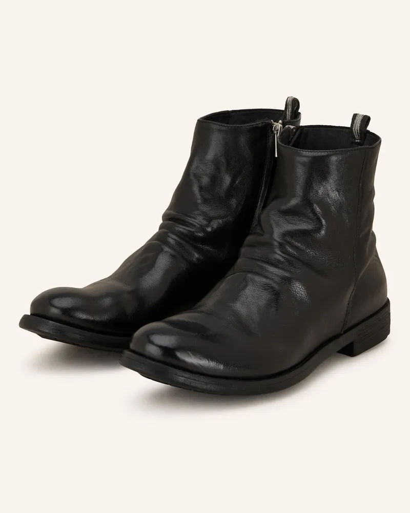 Officine Creative Italia Stiefeletten Hive 010 schwarz Schwarz