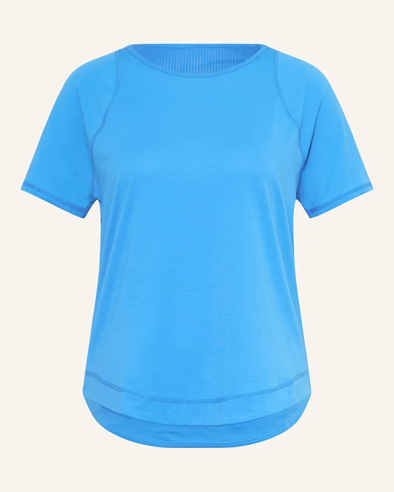 Sweaty Betty T-Shirt BREATHE EASY Blau