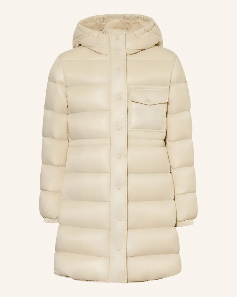 Moncler Daunenmantel Dacca weiss Creme